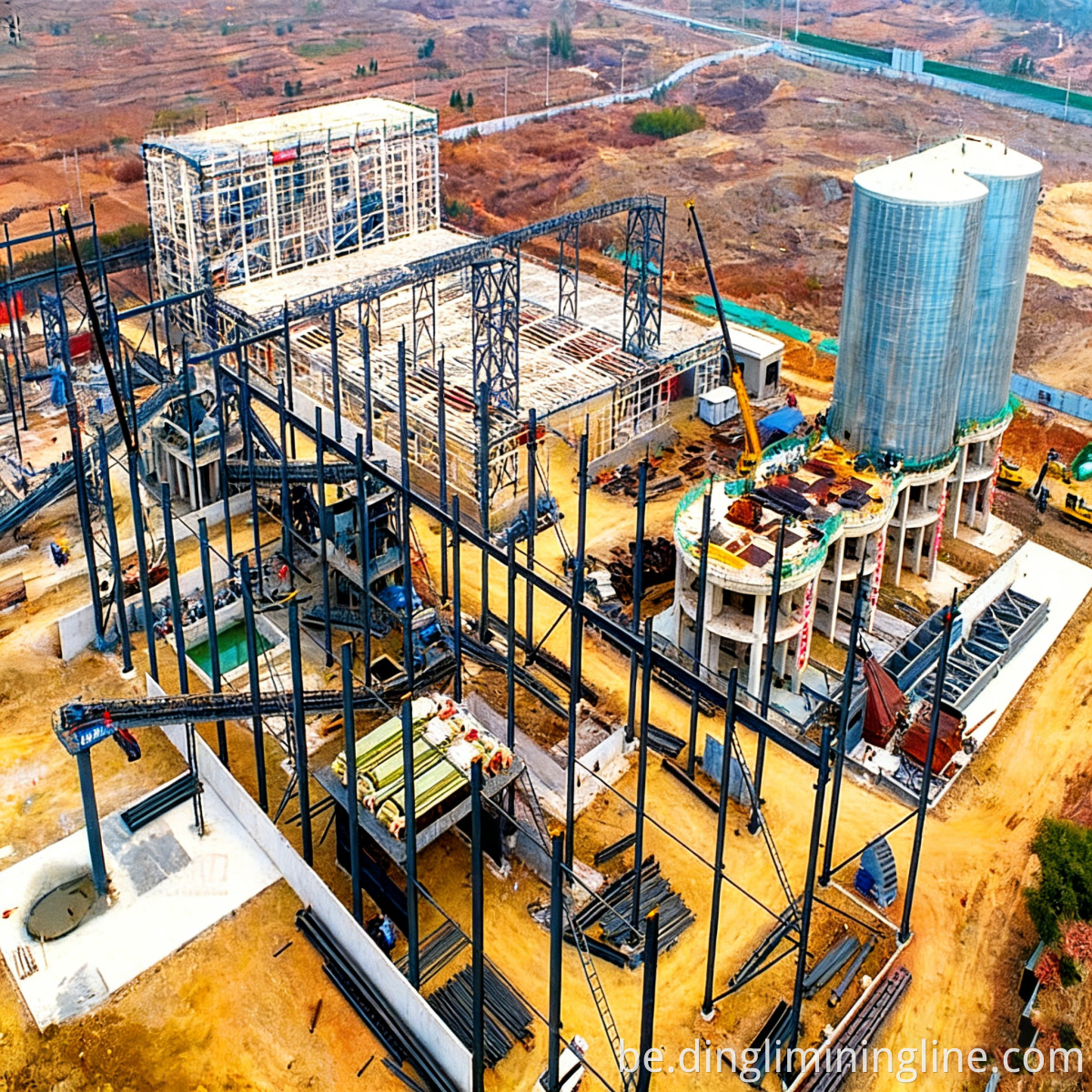 Streamlined Sand Aggregate Line